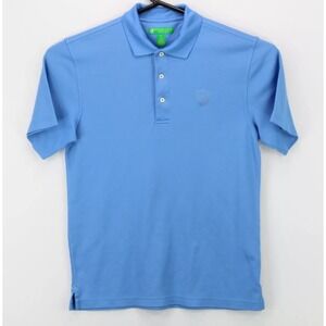 Oxford Golf Men's Polo Shirt  Size Small Blue Collared Short Sleeve Adult